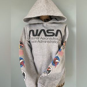 NASA Hooded graphic sweatshirt